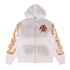 Letter Pattern Hoodie #V6070