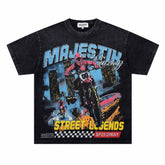 Motorcycle Rhinestone Tee