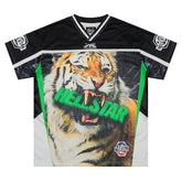 Tiger Print Mesh Jersey