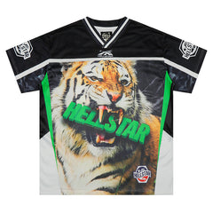 Tiger Print Mesh Jersey