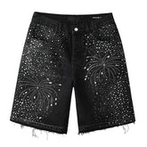 Diamond Denim Short #P5103