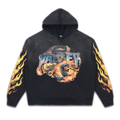Letter Pattern Hoodie #V5905