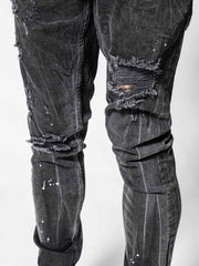 MODP Messy Black Jeans