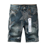 Diamond Denim Short #P5116