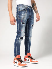 MODP Patch Blue Denim Jeans