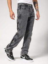 MODP Black Laces Denim Pants
