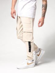 MODP Creme Cargo Sweatpants