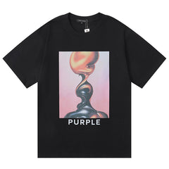 Logo Pattern Print T-Shirt