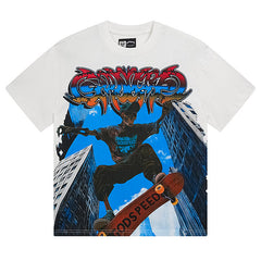 Skeleton Skateboarder T-shirt