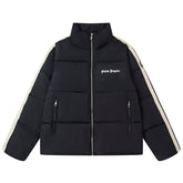 Letter Printed Cotton Jacket.