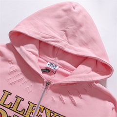 Letter Pattern Hoodie #VA567
