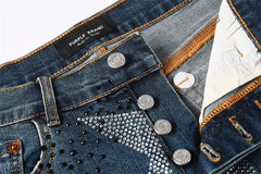 Diamond Denim Short #P5116