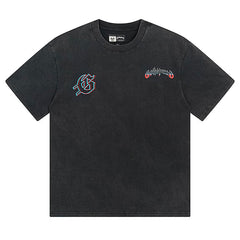Rock Skeleton Car T-shirt