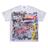 Pattern Rhinestone Tee