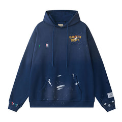 Letter Patterned Hoodie #G706