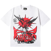 Letter Printed T-Shirt White