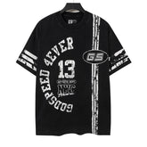 Alphabet Number Printed T-shirt #G6365/G5365