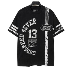 Alphabet Number Printed T-shirt #G6365/G5365