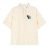 Boxy Cotton-Pique Polo Shirt