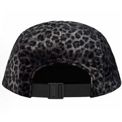 Leopard Velvet Camp Cap
