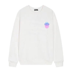 Letter Cross Pattern Sweatshirt #D37