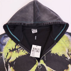 Letter Pattern Hoodie #V6067
