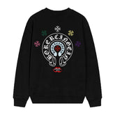 Letter Cross Pattern Sweatshirt #D16
