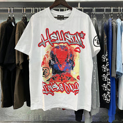 Letter Printed T-Shirt White