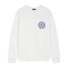 Letter Cross Pattern Sweatshirt #D13