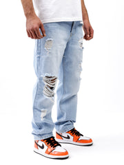 MODP Kneeout Blue Denim Jeans