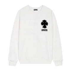 Letter Cross Pattern Sweatshirt #D09