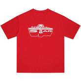 Studios Jesus Emblem T-Shirt Red