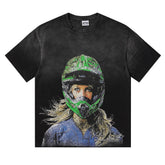 Race Car Driver Printed T-shirt #V1116