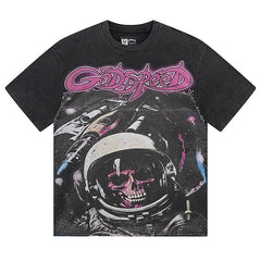 Skeleton Astronaut T-shirt
