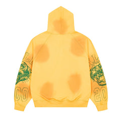 Letter Pattern Hoodie #V160