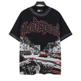 Racing Car Pattern T-shirt #G6222