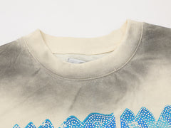 Sacred Vow Crown Heart Rhinestone Tee