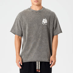 Crane Bloom Printed Tee