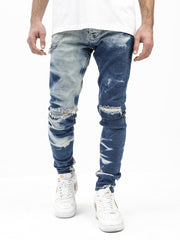 MODP Bleached on Blue Jeans