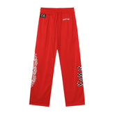 CH Mesh Cross Print Pants #C1004