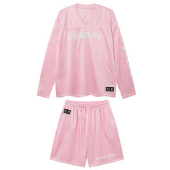 CH Mesh Cross Print Long Sleeved T-shirt #C1003