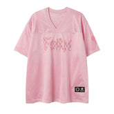 CH Mesh Cross Print T-shirt #C1001