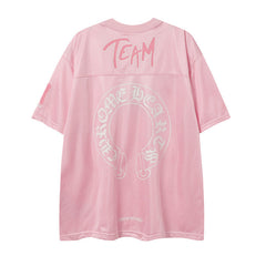 CH Mesh Cross Print T-shirt #C1001