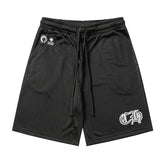 CH Mesh Cross Print Shorts #C1002
