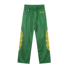 CH Mesh Cross Print Pants #C1004