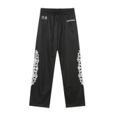 CH Mesh Cross Print Pants #C1004