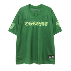 CH Mesh Cross Print T-shirt #C1001