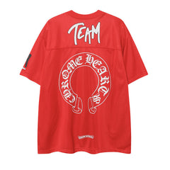 CH Mesh Cross Print T-shirt #C1001
