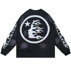 Studios Classic Print Long Sleeve Tee