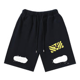 Letter Pattern Shorts